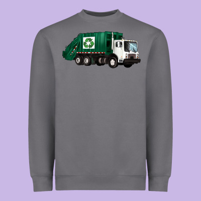 Recycle Truck Heavyweight Sweatshirt Designed By Artiststas