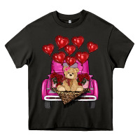 Asphalt valentines day tedybear truck Heavy Core Tee - RanaPortraitStore