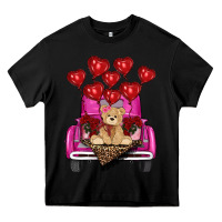 Black valentines day tedybear truck Heavy Core Tee - RanaPortraitStore