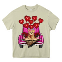 Mossy valentines day tedybear truck Heavy Core Tee - RanaPortraitStore