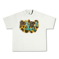 Pistachio Mama vibes leopard mother's day Urban Heavy Tee - HowdyJamesFarm