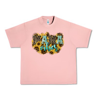 Salmon Mama vibes leopard mother's day Urban Heavy Tee - HowdyJamesFarm