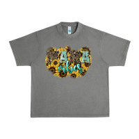 Tornado Mama vibes leopard mother's day Urban Heavy Tee - HowdyJamesFarm