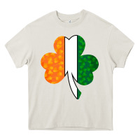 Cream Shamrock Boobs St Patrick's Day design Heavy Core Tee - Bettercallsaul