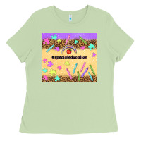 Matcha special education teacher Ladies Tee - TumblerDesignByShophia
