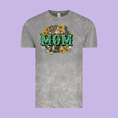 Aztec Mom Mother's Day Vintage Tee Designed By Cowgirlartshop