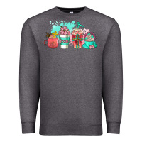 Charcoal Heather religious coffee cups Premium Sweatshirt - AdoDesignShop