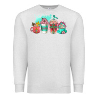 Oatmeal Heather religious coffee cups Premium Sweatshirt - AdoDesignShop