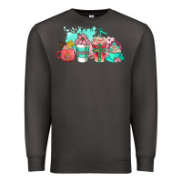 Smoke religious coffee cups Premium Sweatshirt - AdoDesignShop