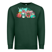 Sports Green religious coffee cups Premium Sweatshirt - AdoDesignShop