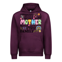 Mauve Wine retro mother Urban Hoodie - JahusDesignShop