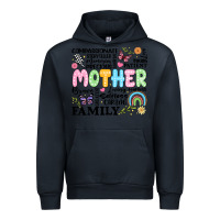 Navy retro mother Urban Hoodie - JahusDesignShop