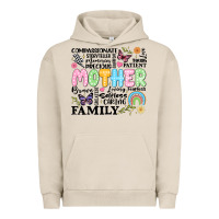 Pigment French Oak retro mother Urban Hoodie - JahusDesignShop