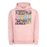 Pigment Salmon retro mother Urban Hoodie - JahusDesignShop
