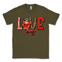 Army Green Love bug Classic Tee - HowdyJamesFarm