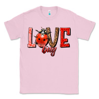 Bubblegum Pink Love bug Classic Tee - HowdyJamesFarm