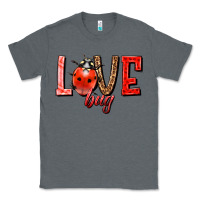 Charcoal Heather Love bug Classic Tee - HowdyJamesFarm