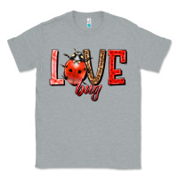 Heather Grey Love bug Classic Tee - HowdyJamesFarm
