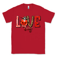 Red Love bug Classic Tee - HowdyJamesFarm
