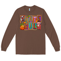 Chestnut Grateful Thanksgiving Long Sleeve Tee - FaDigitalArtStudio