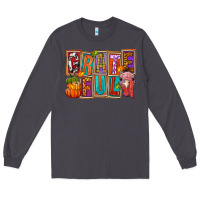 Smoke Grateful Thanksgiving Long Sleeve Tee - FaDigitalArtStudio