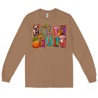 Toasted Coconut Grateful Thanksgiving Long Sleeve Tee - FaDigitalArtStudio