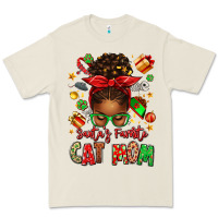 Bone santas favorite cat mom Premium Tee - texasbilliewilder