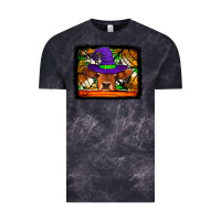 Cloud Black halloween heifer Vintage Tee - Jasminsmagicworld