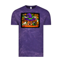 Cloud Purple halloween heifer Vintage Tee - Jasminsmagicworld