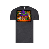 Vintage Black halloween heifer Vintage Tee - Jasminsmagicworld