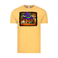 Vintage Mustard halloween heifer Vintage Tee - Jasminsmagicworld
