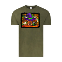 Vintage Olive halloween heifer Vintage Tee - Jasminsmagicworld