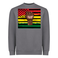 Storm Juneteenth American flag Heavyweight Sweatshirt - Artiststas