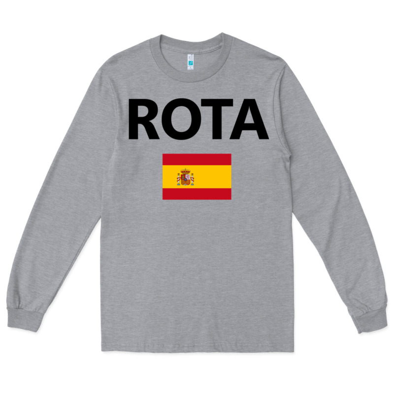 Rota Spain Spanish Flag City Vacation Travel Gift Pullover Hoodie Long Sleeve Tee by maiPhamDesign | Teevron