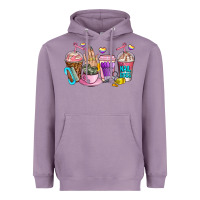 Lavender nail art  coffee cups Heavyweight Hoodie - AdoDesignShop