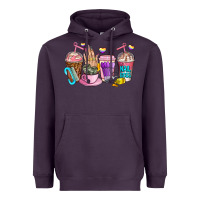 Plum nail art  coffee cups Heavyweight Hoodie - AdoDesignShop