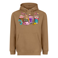 Toasted Coconut nail art  coffee cups Heavyweight Hoodie - AdoDesignShop