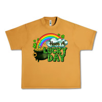 Peanut Butter Have a lucky day Urban Heavy Tee - CowGirlArtShop