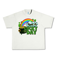 Pistachio Have a lucky day Urban Heavy Tee - CowGirlArtShop