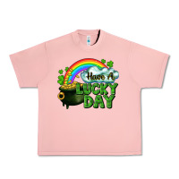 Salmon Have a lucky day Urban Heavy Tee - CowGirlArtShop