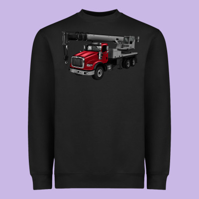 Crane Truck Heavyweight Sweatshirt Designed By Artiststas