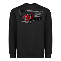 Black crane truck Heavyweight Sweatshirt - Artiststas