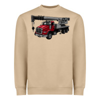 Mushroom crane truck Heavyweight Sweatshirt - Artiststas