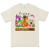 Bone happy hallothanksmas farm animals Premium Tee - texasbilliewilder