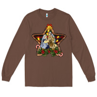 Chestnut christmas baby jesus oh holly night Long Sleeve Tee - RanaPortraitStore
