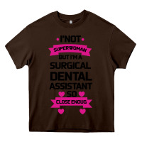 Chocolate Brown Surgical Dental Assistant Heavy Core Tee - Bettercallsaul