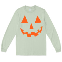 Matcha Halloween Pumpkin Face Gift Creepy Spooky Horror Long Sleeve Tee - maiPhamDesign