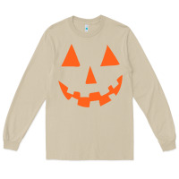 Mushroom Halloween Pumpkin Face Gift Creepy Spooky Horror Long Sleeve Tee - maiPhamDesign