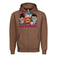 Chestnut hair whisperers Zipper Hoodie - BarkalooDesign