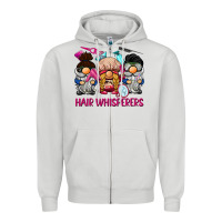Dove Grey hair whisperers Zipper Hoodie - BarkalooDesign